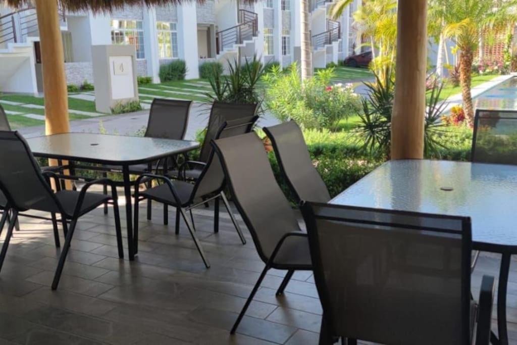 Апартаменты Departamento Con Alberca Мансанильо Экстерьер фото