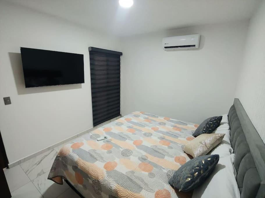 Апартаменты Departamento Con Alberca Мансанильо Экстерьер фото